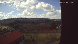 Panorama západ