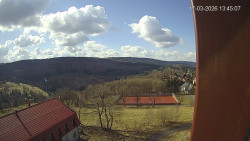 Panorama západ