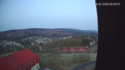 Panorama západ