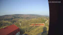 Panorama západ
