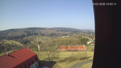 Panorama západ