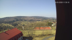 Panorama západ