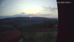 Panorama západ