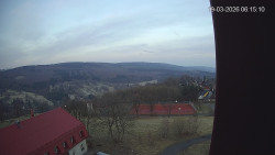 Panorama západ