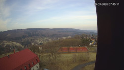 Panorama západ
