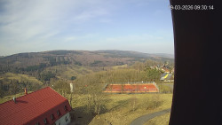 Panorama západ