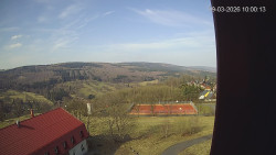 Panorama západ