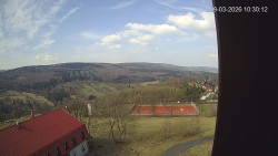 Panorama západ