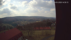 Panorama západ