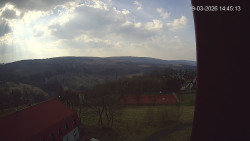 Panorama západ