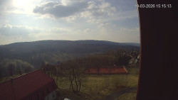 Panorama západ