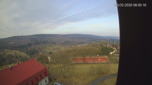 Město Hora Svaté Kateřiny - Panorama západ - 20.3.2026 v 08:00 Město Hora Svaté Kateřiny - Panorama západ - 20.3.2026 v 08:00