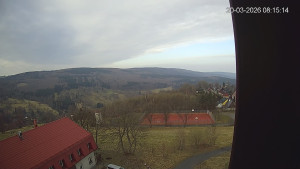 Město Hora Svaté Kateřiny - Panorama západ - 20.3.2026 v 08:15 Město Hora Svaté Kateřiny - Panorama západ - 20.3.2026 v 08:15