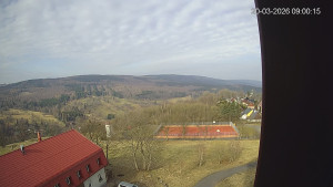 Město Hora Svaté Kateřiny - Panorama západ - 20.3.2026 v 09:00 Město Hora Svaté Kateřiny - Panorama západ - 20.3.2026 v 09:00