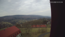 Panorama západ