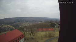 Panorama západ