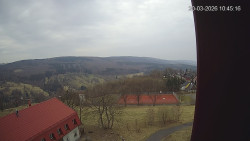 Panorama západ