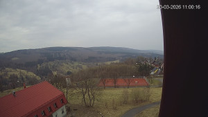 Město Hora Svaté Kateřiny - Panorama západ - 20.3.2026 v 11:00 Město Hora Svaté Kateřiny - Panorama západ - 20.3.2026 v 11:00