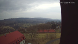 Panorama západ