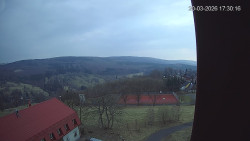 Panorama západ