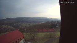 Panorama západ