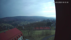 Panorama západ
