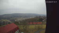 Panorama západ