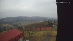 Panorama západ