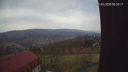 Panorama západ