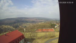 Panorama západ
