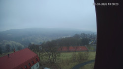 Panorama západ