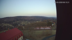 Panorama západ