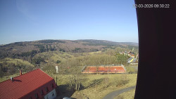 Panorama západ