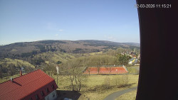 Panorama západ