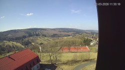 Panorama západ