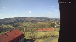 Panorama západ