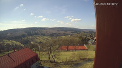 Panorama západ
