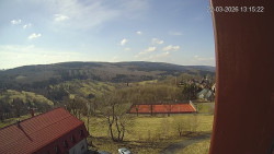 Panorama západ