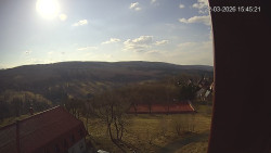 Panorama západ