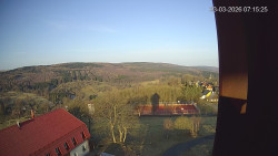 Panorama západ