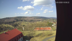 Panorama západ