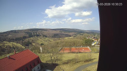 Panorama západ