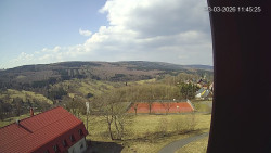 Panorama západ