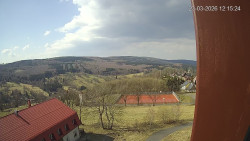 Panorama západ