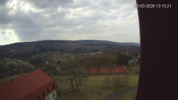 Panorama západ