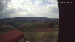 Panorama západ