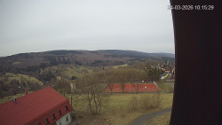 Panorama západ