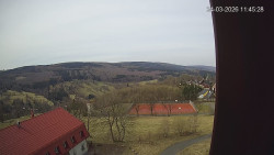 Panorama západ