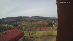 Panorama západ