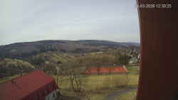 Panorama západ